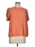 Torrid 100% Rayon Orange Short Sleeve Blouse Size Lg Plus (0) - photo 1