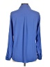 Express 100% Polyester Blue Long Sleeve Blouse Size M - photo 2