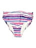 Catherine Malandrino Stripes Pink Purple Swimsuit Bottoms Size 1X - photo 1
