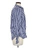 UNTUCKit 100% Cotton Checkered-gingham Blue Long Sleeve Button-Down Shirt Size 8 - photo 4