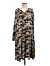 Lularoe Camo Gray Casual Dress Size L - photo 1
