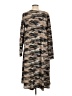 Lularoe Camo Gray Casual Dress Size L - photo 2