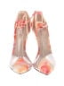 Schutz Color Block Pink Heels Size 8 1/2 - photo 2