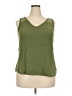 Old Navy 100% Rayon Green Sleeveless Blouse Size XXL - photo 1