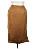 Lisa Rene' 100% Polyester Solid Brown Casual Skirt Size 18 - photo 1