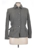 Banana Republic Tweed Gray Wool Coat Size 14 - photo 1