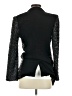 Addison Metallic Black Blazer Size S - photo 2