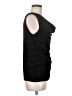Laundry by Shelli Segal 100% Polyester Black Sleeveless Blouse Size M - photo 4