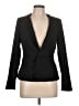 White House Black Market Polka Dots Black Blazer Size 10 - photo 1