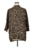 Primark 100% Polyester Brown Long Sleeve Blouse Size 16 - photo 1
