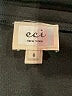 ECI Color Block Black Casual Skirt Size 6 - photo 4
