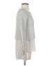 Gianni Bini Silver Long Sleeve Top Size XS - photo 4