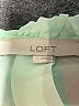 Ann Taylor LOFT 100% Polyester Green Sleeveless Blouse Size L - photo 7