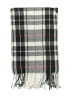 Unbranded Plaid Gray Black Scarf One size - photo 2