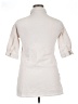 Unbranded 100% Cotton Ivory 3/4 Sleeve Button-Down Shirt Size M - photo 2