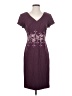 J. Peterman Burgundy Cocktail Dress Size 4 - photo 1