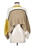 Urban Outfitters 100% Polyester Color Block Yellow Poncho Size XS - photo 1