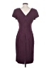 J. Peterman Burgundy Cocktail Dress Size 4 - photo 2