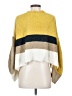 Urban Outfitters 100% Polyester Color Block Yellow Poncho Size XS - photo 2