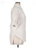 Unbranded 100% Cotton Ivory 3/4 Sleeve Button-Down Shirt Size M - photo 4