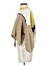 Urban Outfitters 100% Polyester Color Block Yellow Poncho Size XS - photo 5