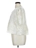 Express 100% Nylon Ivory 3/4 Sleeve Blouse Size XL - photo 5