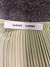 Samsoe Samsoe 100% Polyester Green Cocktail Dress Size XXS - photo 7