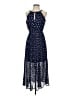 Maison Jules 100% Polyester Stars Blue Cocktail Dress Size S - photo 1