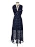 Maison Jules 100% Polyester Stars Blue Cocktail Dress Size S - photo 2