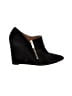 Jessica Simpson 100% Leather Black Wedges Size 7 1/2 - photo 1