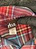 Tea 100% Cotton Plaid Red Long Sleeve Button-Down Shirt Size 2T - photo 3