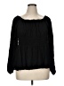 Torrid Black 3/4 Sleeve Blouse Size 1X Plus (1) - photo 1