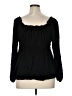 Torrid Black 3/4 Sleeve Blouse Size 1X Plus (1) - photo 2