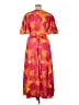 Mixed Tropical Orange Cocktail Dress Size XL - photo 2