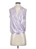 INC International Concepts Silver Sleeveless Blouse Size XS - photo 1