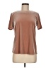 Esprit Metallic Brown Short Sleeve Top Size 6 - photo 1