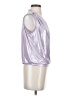 INC International Concepts Silver Sleeveless Blouse Size XS - photo 4