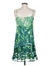 CAbi 100% Polyester Tropical Green Cocktail Dress Size S - photo 2