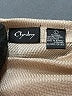 Chesley Solid Tan Cocktail Dress Size L - photo 7