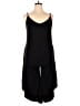 J Valdi Solid Black Jumpsuit Size XL - photo 1