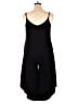 J Valdi Solid Black Jumpsuit Size XL - photo 2