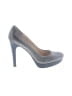 Calvin Klein Metallic Gray Silver Heels Size 8 1/2 - photo 1