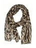 Isabella 100% Polyester Animal Print Brown Scarf One size - photo 1