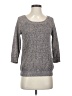 Ann Taylor Factory 100% Cotton Tweed Gray Pullover Sweater Size XS - photo 1