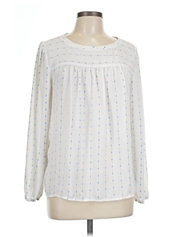 Ann Taylor LOFT Outlet Long Sleeve Blouse (view 1)