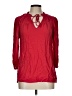 Odille Red 3/4 Sleeve Blouse Size 10 - photo 1