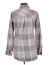 Jetty 100% Cotton Plaid Gray Long Sleeve Button-Down Shirt Size M - photo 2
