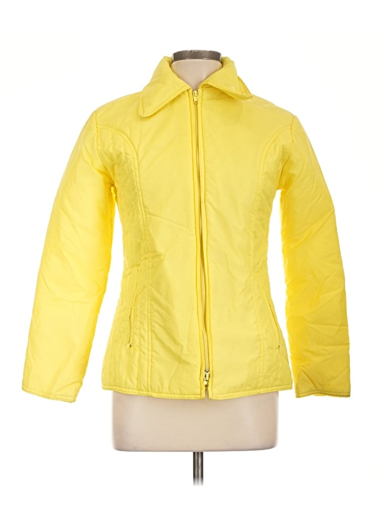 Pre-owned Assorted Brands Raincoat In Yellow