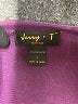 Jerry T 100% Polyester Stars Purple 3/4 Sleeve Blouse Size L - photo 7