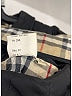 Burberry 100% Polyester Argyle Black Vintage Quilted Jacket Size M - photo 6